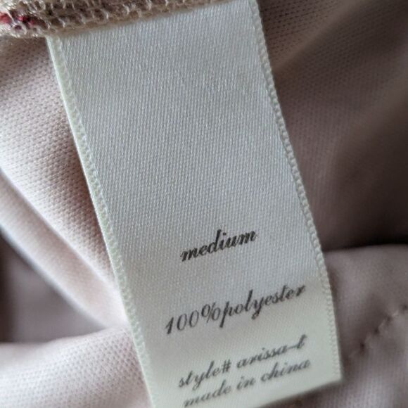 Altar'd State Y2K Embroidered Lace Mesh Floral Crop Top in Wine Sz M NWT - Picture 14 of 14